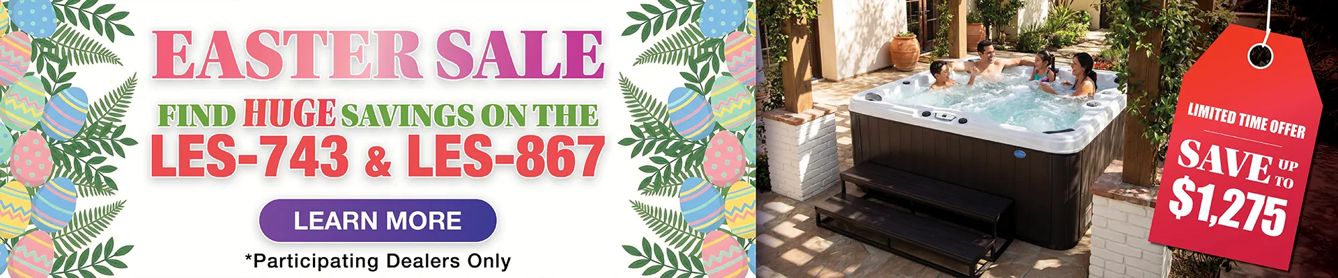 Calspas hot tub being used in a family setting - Mount Pleasant