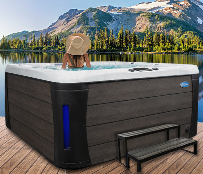 Calspas hot tub being used in a family setting - hot tubs spas for sale Mount Pleasant